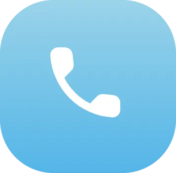 Call Icon Blue